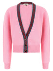 Versace Wool And Cashmere Cardigan