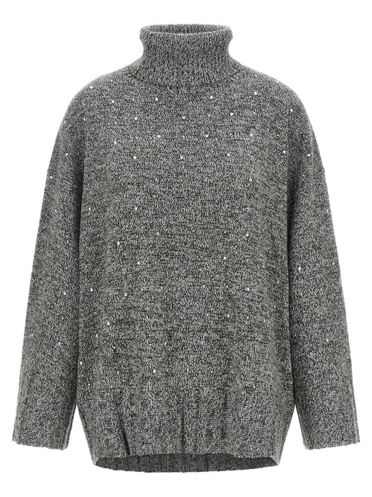 Pinko Crystal Turtleneck Sweater