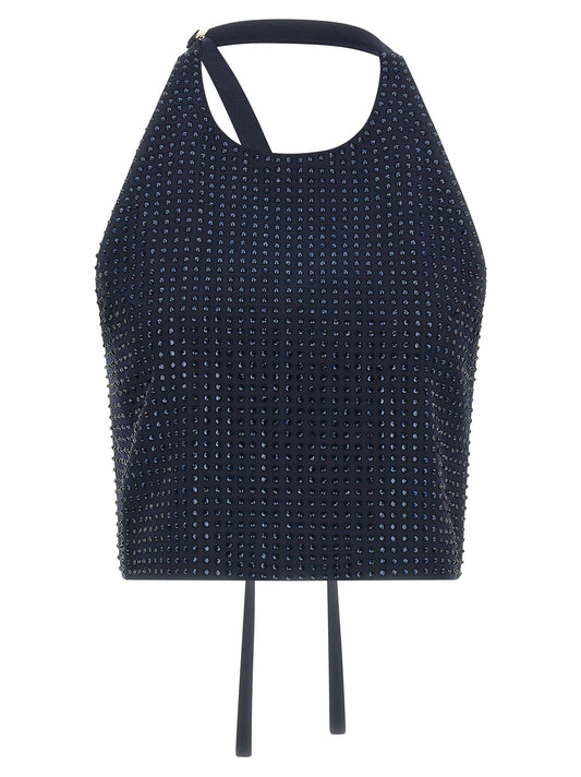 Pinko Arbaia Rhinestone-dyed Top