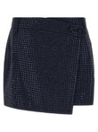 Pinko Soave Skirt With Rhinestones