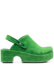 Xocoi Slingback Platform Mules