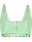 Ganni cropped tank top