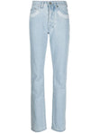 032C Patchwork organic cotton jeans