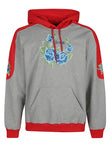 Iuter Printed cotton hoodie