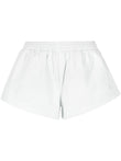 Balenciaga flared elasticated-waist shorts