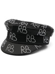 Ruslan Baginskiy crystal-embellished Baker Boy Hat
