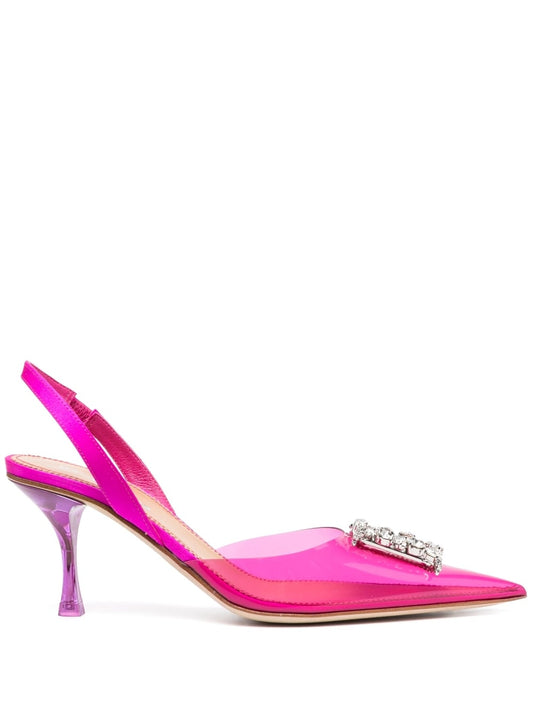 Dsquared2 D2 Rhinestone Statement Slingback pumps