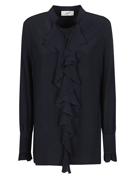 Seafarer Milly ruched shirt