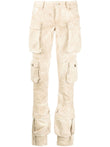 The Attico Essie cargo denim trousers