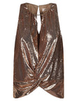 Dahlo Sequin cropped top