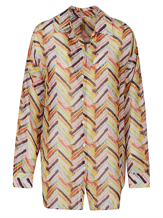 Feel Me Fab Noto printed shirt