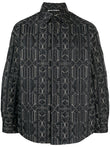 Palm Angels Monogram quilted overshirt