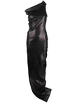 Rick Owens Embroidered denim long dress