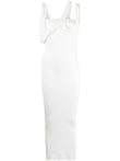 The Attico Ribbed jersey midi dress - Runway
