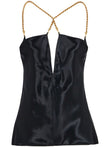 Ferragamo Satin sleeveless top
