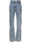 Givenchy Cargo denim cotton jeans
