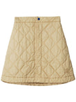 Burberry Quilted mini skirt