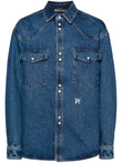 Palm Angels Monogram denim shirt