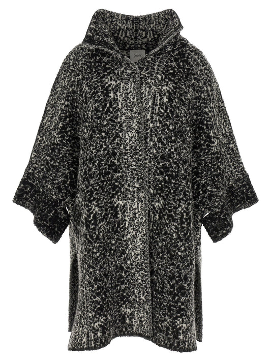 Nude Bouclé Coat