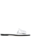 Alexander McQueen Slide sandals with embossed logo