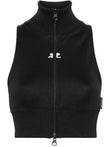 Courreges Pre Cropped track vest