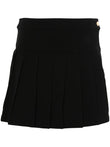Palm Angels Monogram pleated skirt