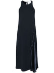 Erika Cavallini Semi-Couture Sleeveless midi dress