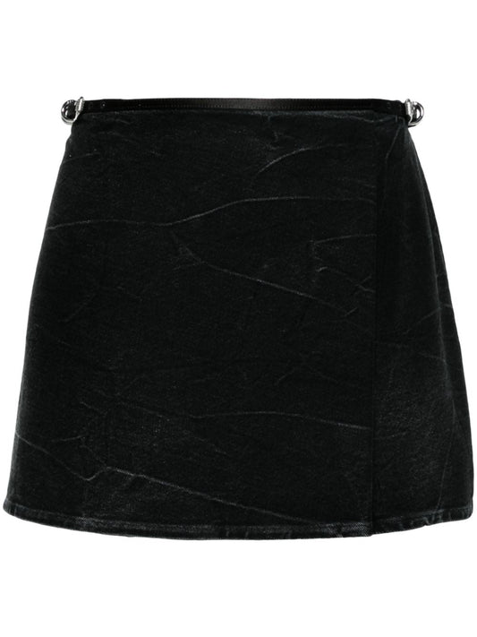 Givenchy VoYou denim mini skirt