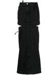 The Attico Denim skirt