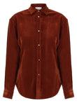 Nude Velvet Shirt