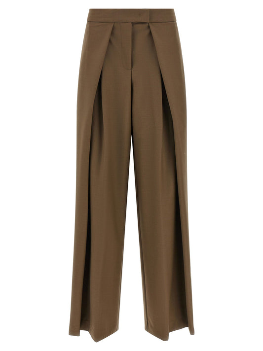 Nude Palazzo Pants