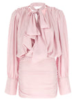 Rotate Birger Christensen Ls Mini Dress Dress