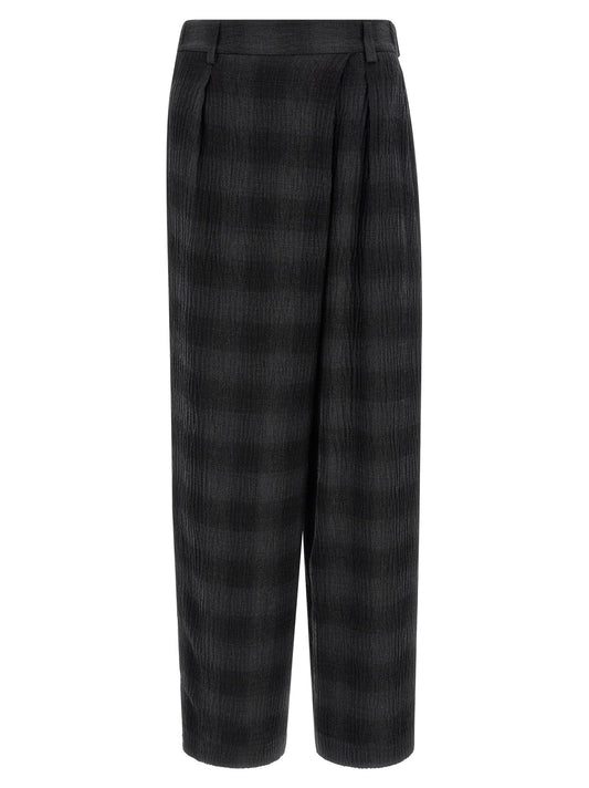 Tela Check Pants