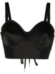 Jean Paul Gaultier Conical corset cropped top