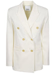 Erika Cavallini Semi-Couture Wool twill Alberta jacket