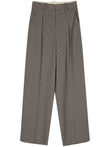 Alysi Wool blend wide-leg trousers