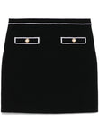Alice + Olivia Cotton mini skirt