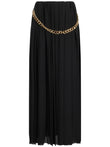 Balenciaga Chain-detail pleated skirt