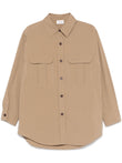 Parosh P.A.R.O.S.H. logo-embroidered shirt