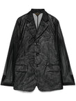 Comme Des Garcons Chiffon blazer