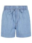 Sosue Denim cotton shorts
