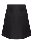 Alexander McQueen Satin A-line skirt
