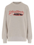 Autry X Maison Kitsune Logo cotton sweatshirt