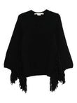 Comme Des Garcons Comme Des GarÃ§ons Fringed Wool Top