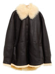 Acne Studios Leather shearling jacket