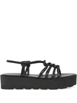 Gianvito Rossi Hebe leather platform sandals