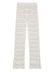 Alanui Lagoon Romance cotton trousers