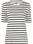 Jil Sander Plus Striped cotton t-shirt