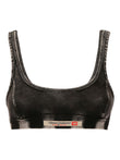 Diesel denim-effect Bra