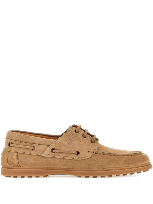 Tod'S Boat Shoes in Suede
